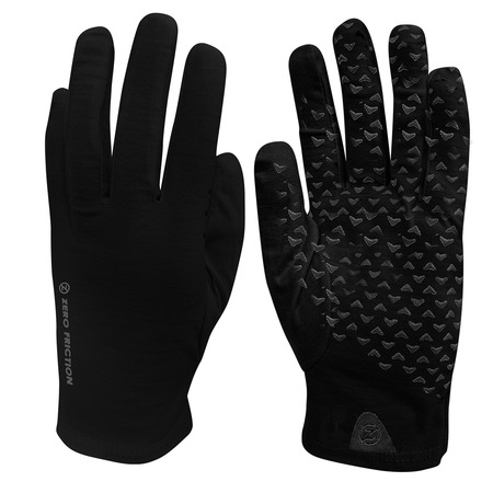 ZERO FRICTION Hygi Anti-Microbial Men’s Glove, 6 Pair Pack, Black HYP10001